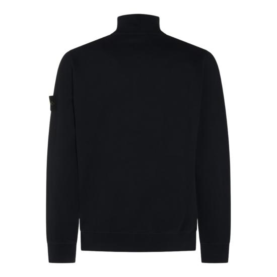 26FW 스톤 아일랜드 집업 니트 L2S156100068S0A20V0020 Black - STONE ISLAND