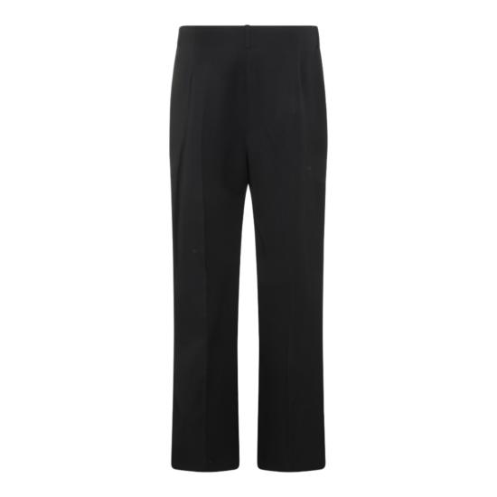 26FW 케이트 베니 레더 스트레이트 스킨 팬츠 베니 레더 스트레이트 스킨 팬츠 3206586200 Black - KHAITE