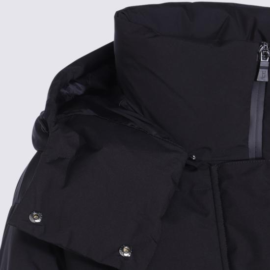 26FW 에르노 2레이어 윈드 스토퍼 릴렉스드 다운 자켓 PI002047D128409300 Black - HERNO