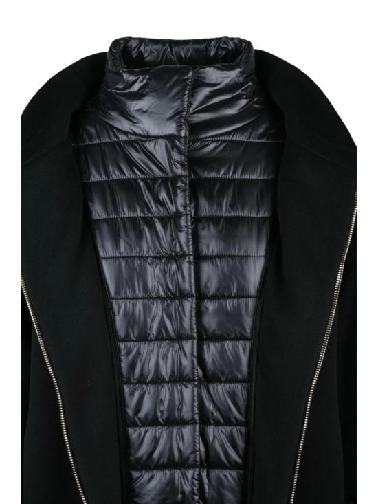 25FW 에르노 코트 블랙 버진 울 - HERNO