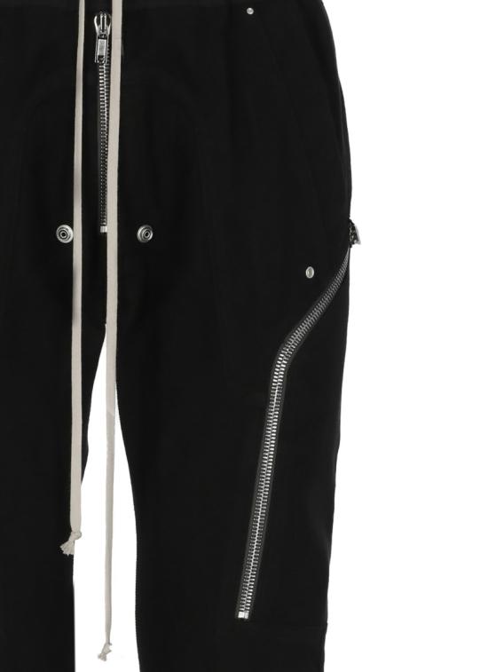 26FW 릭 오웬스 스트레이트 팬츠 RU02F4368TB48 Black - RICK OWENS