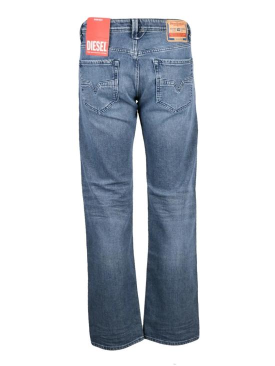 25FW 디젤 데님 팬츠 블루 코튼 블렌드 라키 진 - DIESEL