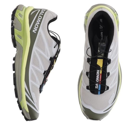 26FW 살로몬 XT-6 스니커즈 L49306500LunarRockDeep White - SALOMON