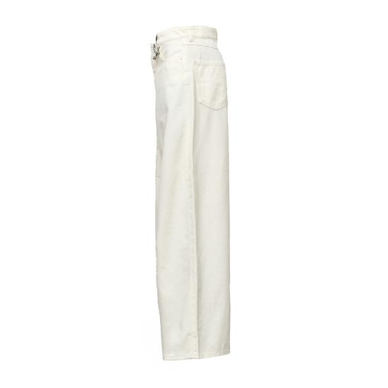 26FW 스포트막스 스트레이트 팬츠 2622136025600 White - SPORTMAX