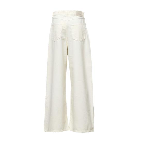 26FW 스포트막스 스트레이트 팬츠 2622136025600 White - SPORTMAX