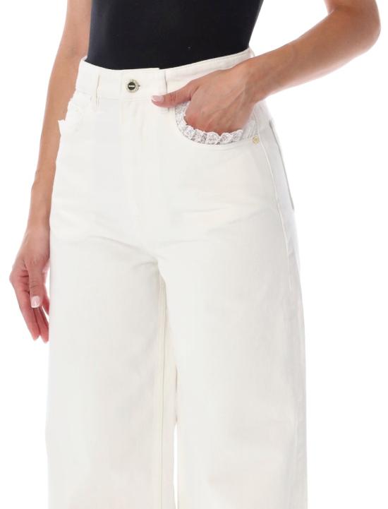 26FW 가니 데님 팬츠 A119002013476151 White - GANNI