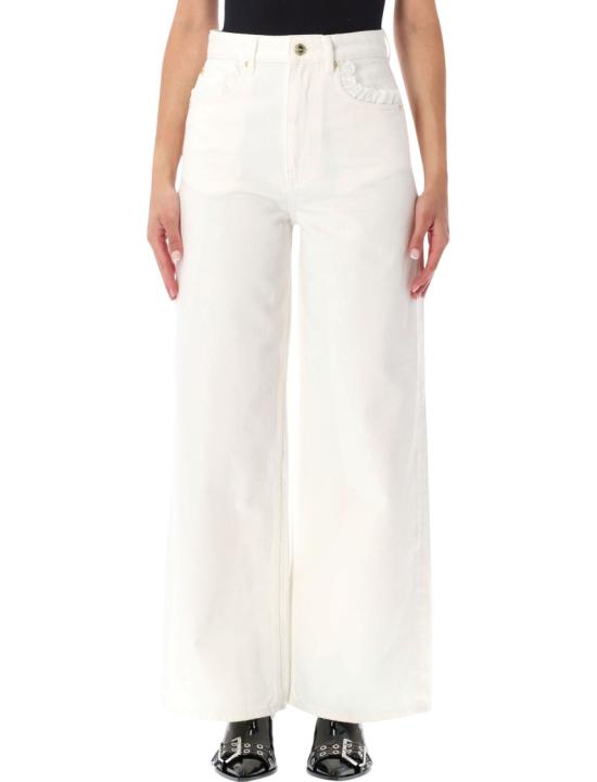 26FW 가니 데님 팬츠 A119002013476151 White