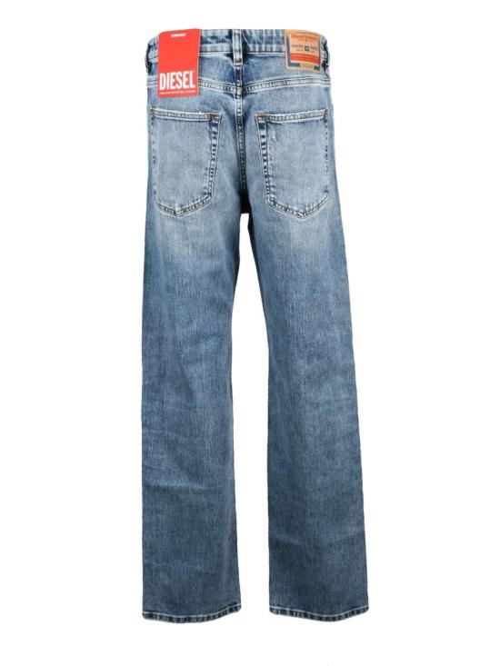 25FW 디젤 데님 팬츠 블루 코튼 블렌드 다크 진 - DIESEL