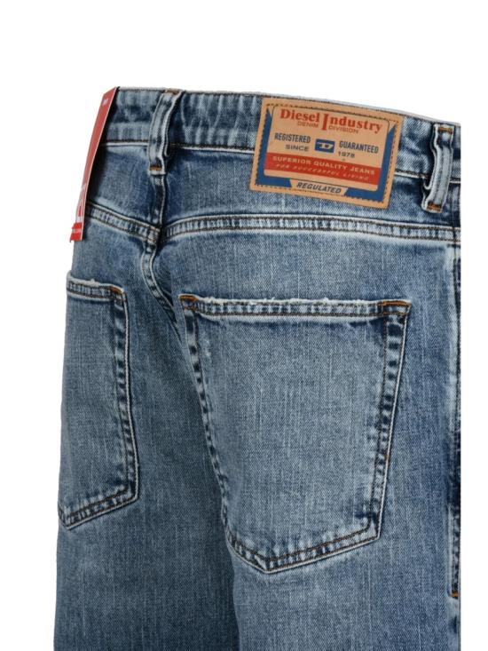 25FW 디젤 데님 팬츠 블루 코튼 블렌드 다크 진 - DIESEL