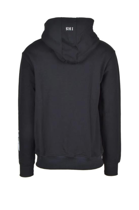  Ihs Brand 후드 티셔츠 검정색 후드 면 스웨트셔츠 - OTHER BRANDS