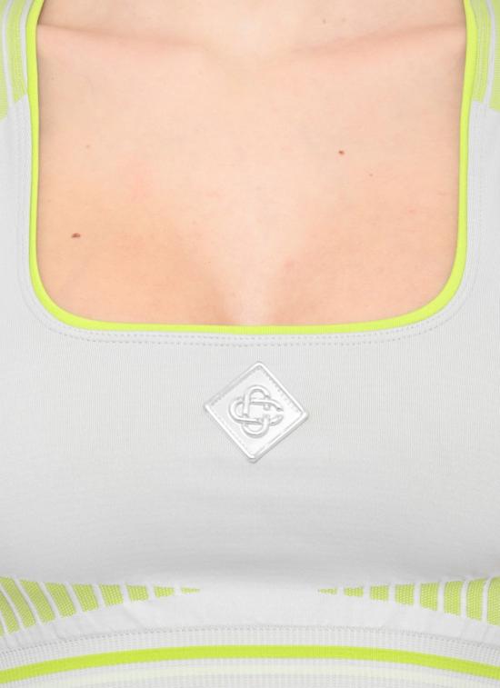 26SS 카사블랑카 탑 WSP26ACT05701SEAMLESS White - CASABLANCA