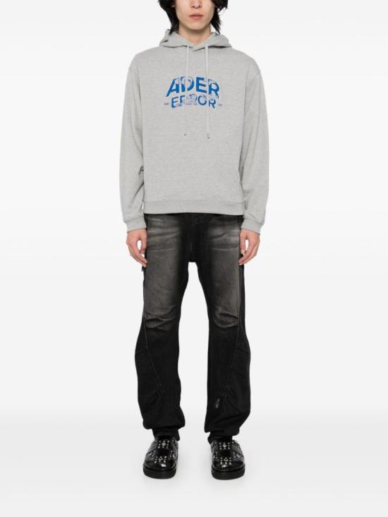 25FW 아더에러 후드 티셔츠 BN25FYHD0101GRGREY White - ADER ERROR