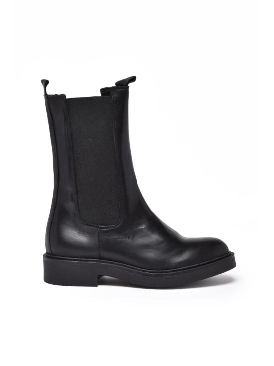 25FW Gianluca Giordano 부츠 블랙 가죽