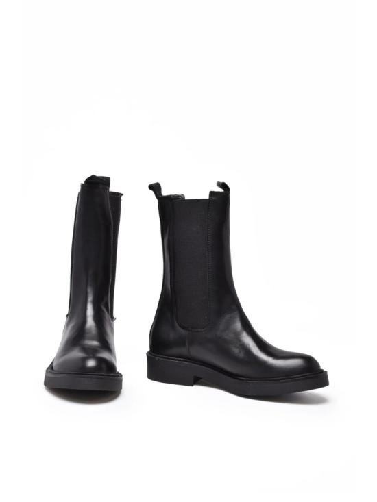 25FW Gianluca Giordano 부츠 블랙 가죽 - OTHER BRANDS