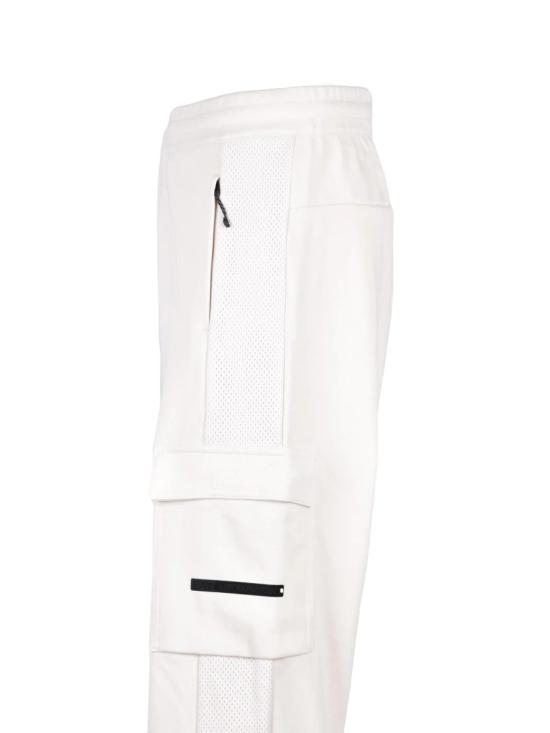  엠포리오 아르마니 스트레이트 팬츠 카고 포켓이 있는 편안한 핏의 트레이닝 바지 - EMPORIO ARMANI
