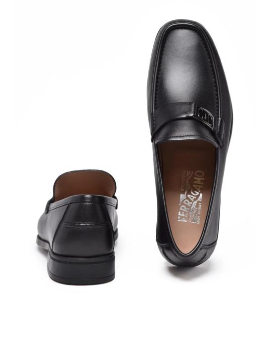 25FW 살바토레 페라가모 로퍼 블랙 레더 닐로 - SALVATORE FERRAGAMO