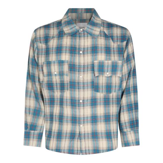 26FW 파운드 긴팔 셔츠 FOPF26SR010120092 Blue