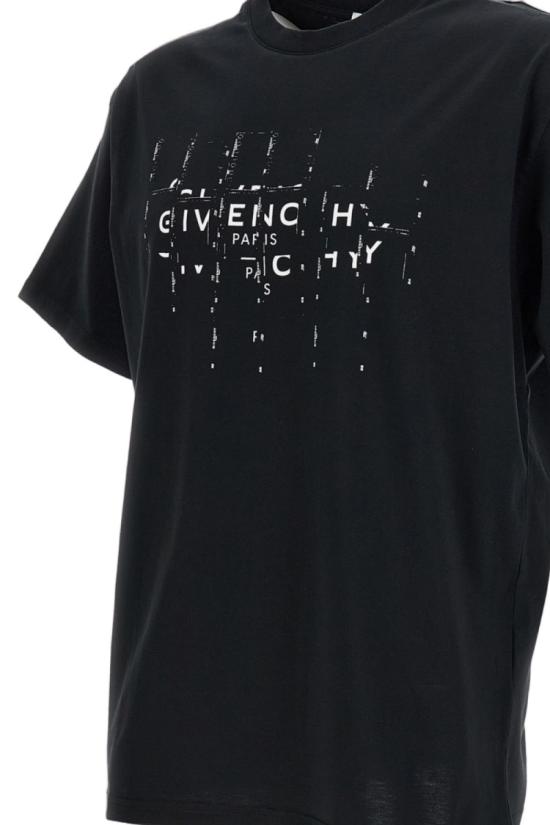 26FW 지방시 반팔 티셔츠 BM71NK3YU9001 Black - GIVENCHY