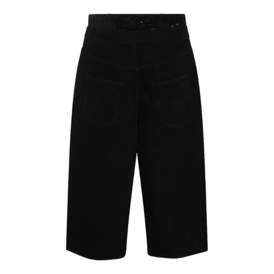 26FW 디 아티코 데님 팬츠 261WCP00324DDD104TR100 Black - THE ATTICO