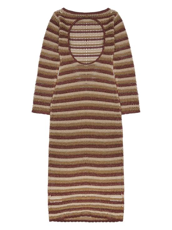  세인트바쓰 미디 원피스 RYN0001 00492LGOLD Brown - MC2 SAINT BARTH