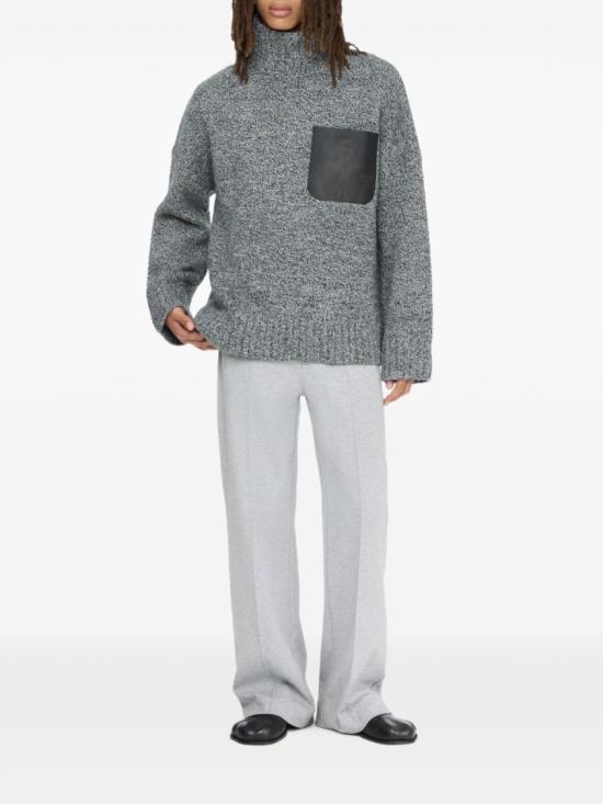 25FW JW앤더슨 터틀넥 KW1234YN0367929 Grey - JW ANDERSON