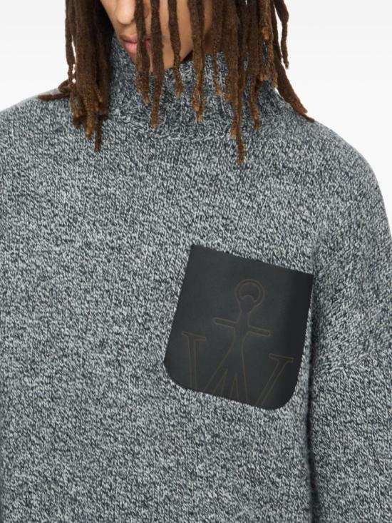 25FW JW앤더슨 터틀넥 KW1234YN0367929 Grey - JW ANDERSON