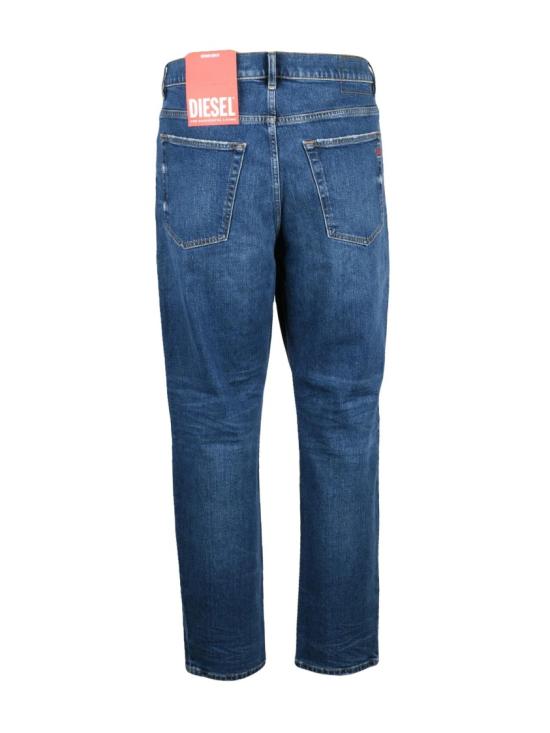 25FW 디젤 데님 팬츠 블루 코튼 블렌드 D-파이닝 진 - DIESEL