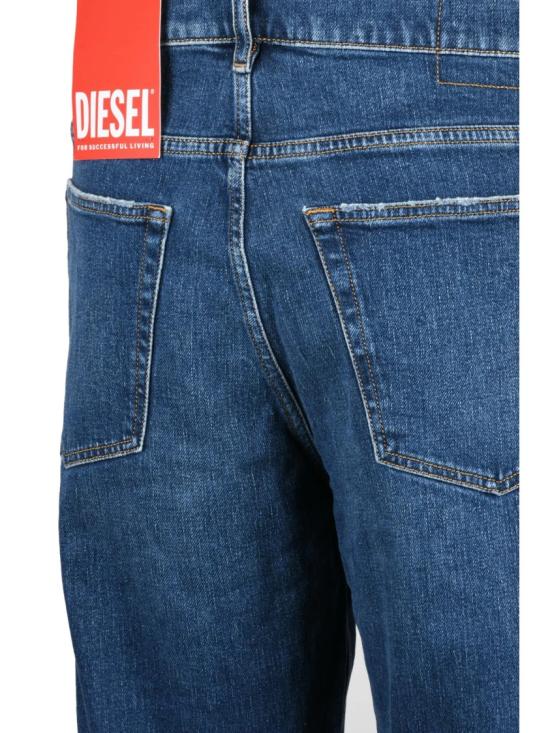 25FW 디젤 데님 팬츠 블루 코튼 블렌드 D-파이닝 진 - DIESEL