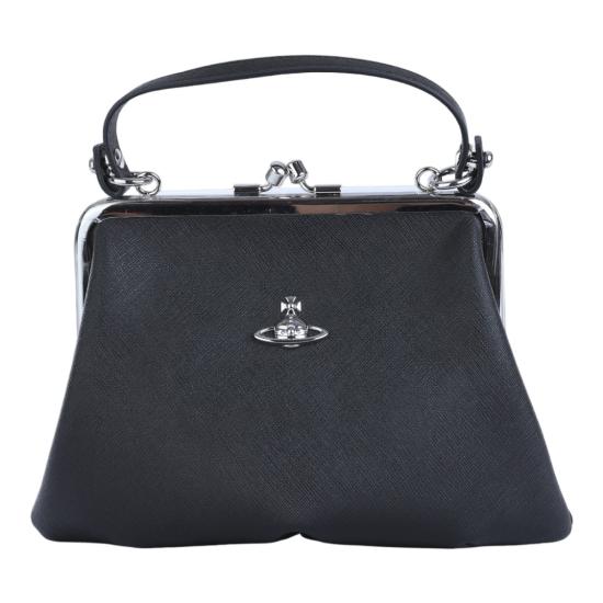26FW 비비안웨스트우드 그래니 프레임 퍼스 4B010007WS0021N401 Black