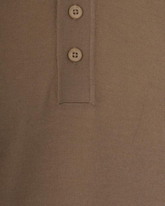 26FW 파올로 페코라 폴로 티셔츠 6845021 Brown - PAOLO PECORA