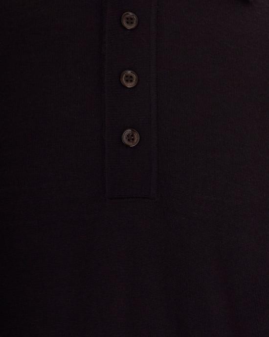 26FW 파올로 페코라 폴로 티셔츠 6812001 Black - PAOLO PECORA