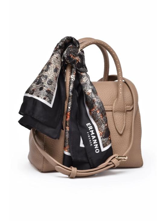 25FW 에르마노 피렌제 숄더백 페블 텍스처의 Ermanno Firenze 바이올렛 - ERMANNO FIRENZE