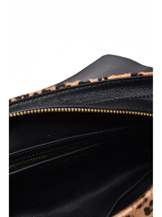 25FW 에르마노 피렌제 숄더백 알리시아 카발리노 레오파드 포니 프린트 - ERMANNO FIRENZE