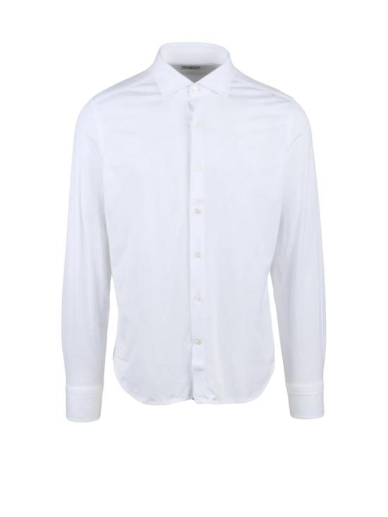 25FW 손리사 긴팔 셔츠 Sonrisa Fior Di Cotone 클래식 화이트 버튼다운