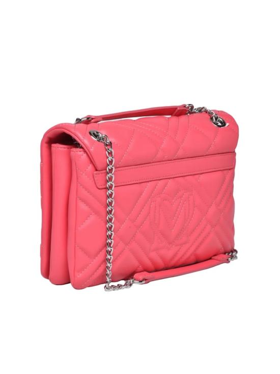25FW 모스키노 숄더백 멀티컬러 퀼팅 러브  크로스바디 백 - MOSCHINO