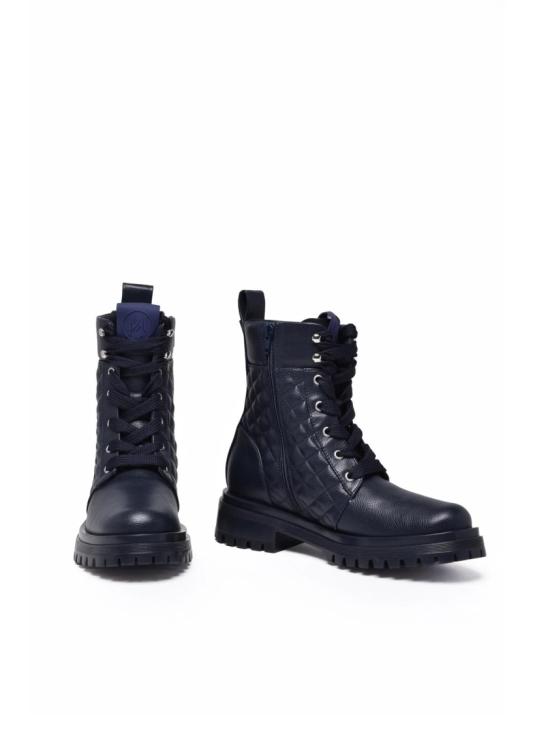 25FW 마렐라 모노크롬 부츠 파란색 고무 레인 - MARELLA MONOCHROME