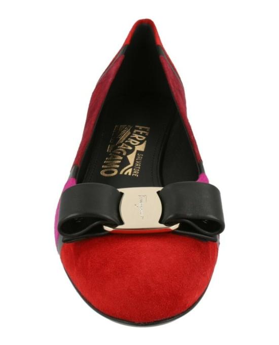  살바토레 페라가모 힐/펌프스 01Q426 720548 1B 00002 7 5 Red - SALVATORE FERRAGAMO