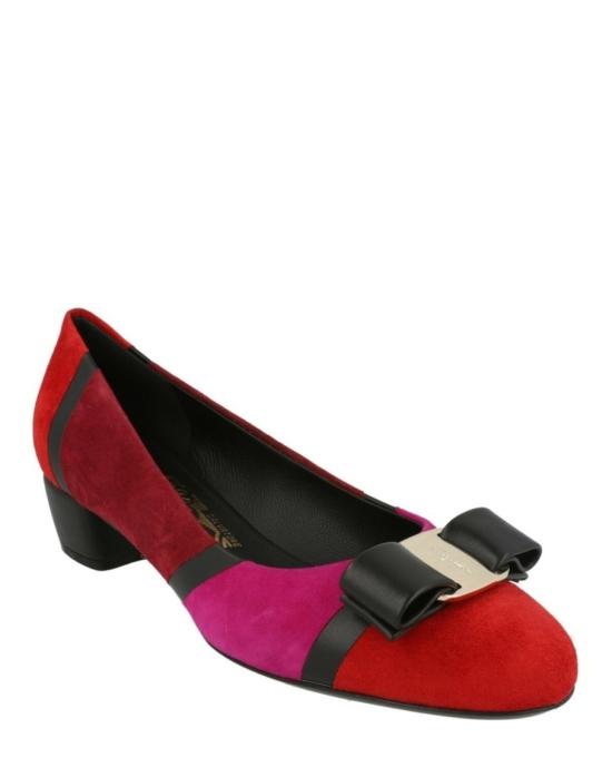  살바토레 페라가모 힐/펌프스 01Q426 720548 1B 00002 7 5 Red - SALVATORE FERRAGAMO