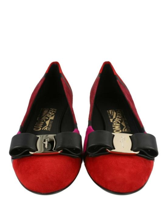  살바토레 페라가모 힐/펌프스 01Q426 720548 1B 00002 7 5 Red - SALVATORE FERRAGAMO