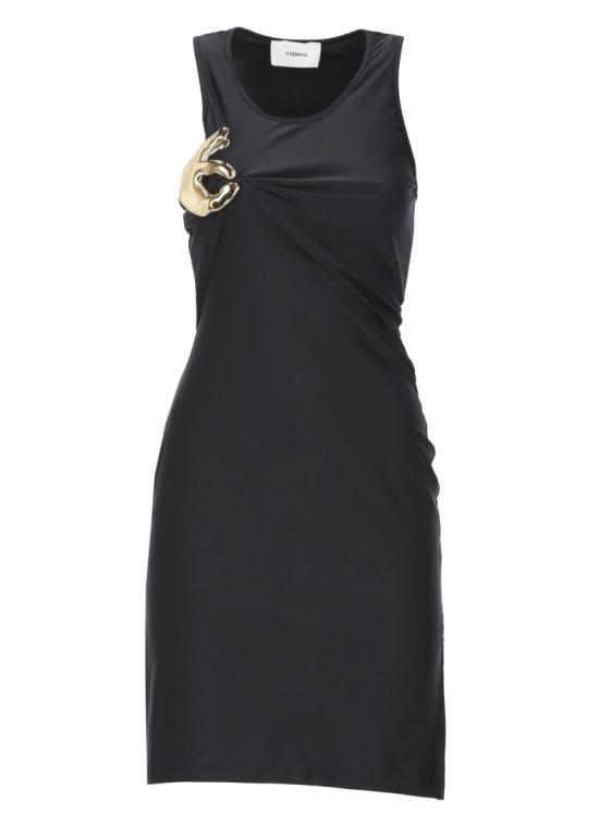 26FW 코페르니 미디 원피스 COPR77BIS545BLKGLD Black