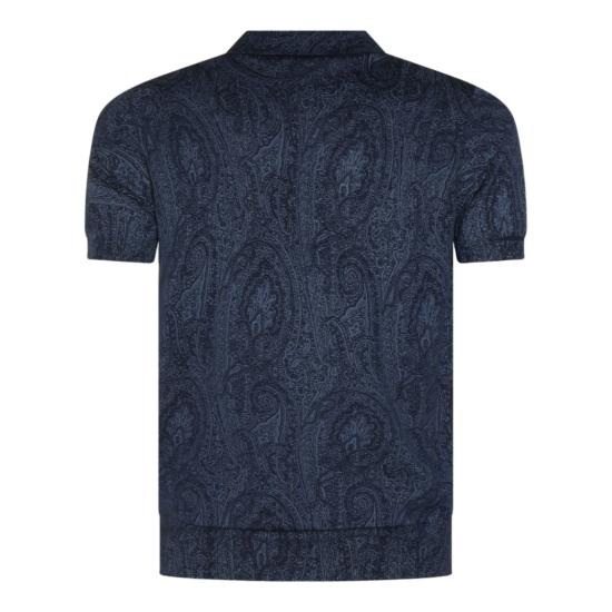 26FW 에트로 폴로 티셔츠 MRKF0004AK17JB0324 Blue - ETRO