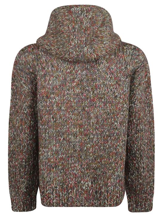 25FW 나마체코 후드 티셔츠 1400N76601490ECRUVERMILION Grey - NAMACHEKO