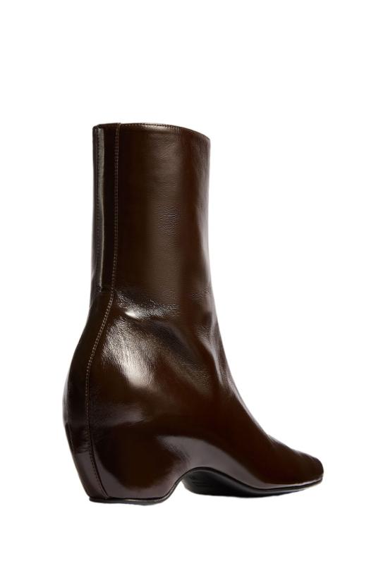 26FW 케이트 시빌 앵클 부츠 F1102943738 Brown - KHAITE