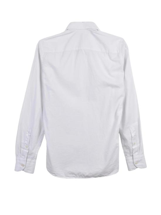 25SS 기라델리 셔츠 화이트 미니멀리스트 코튼 - GHIRARDELLI