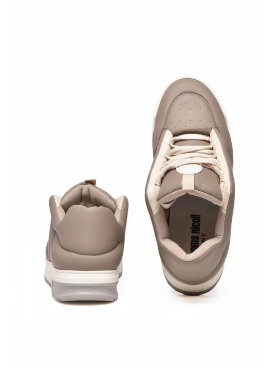 25FW Thoms Nicoll 스니커즈 토프 컬러 가죽 하이 퍼프 - OTHER BRANDS