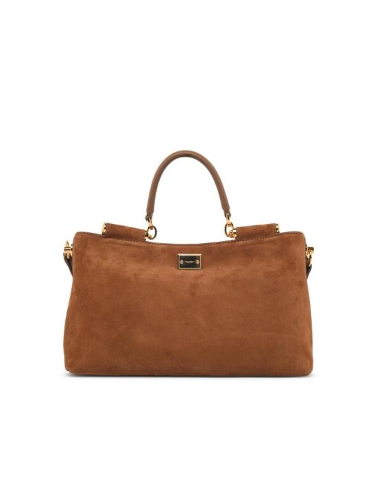 26FW 돌체앤가바나 토트백 BB7896 A0775 8Y121 Brown - DOLCE & GABBANA