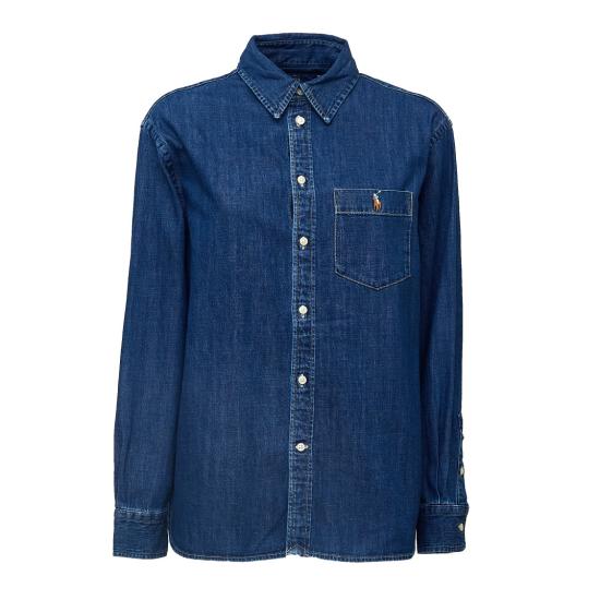 26FW 폴로 랄프로렌 데님 셔츠 211B17146001 Green
