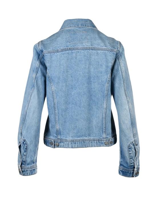 25FW 디젤 데님 자켓 연한 파란색 버튼업  재킷 (플랩 포켓 포함) - DIESEL
