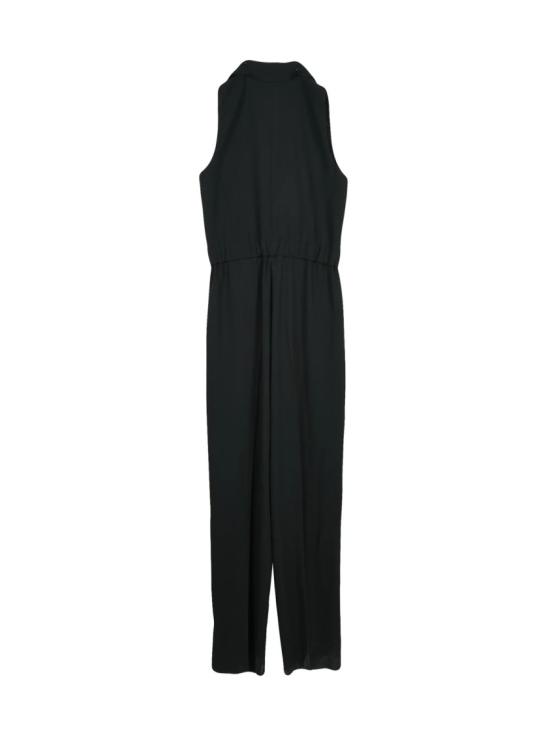 25FW 마렐라 점프수트 블랙 폴리에스터 이 - MARELLA
