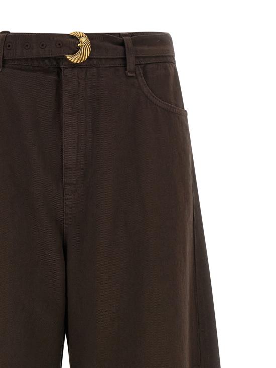 26FW 트윈셋 데님 팬츠 262TP255013411 Brown - TWINSET